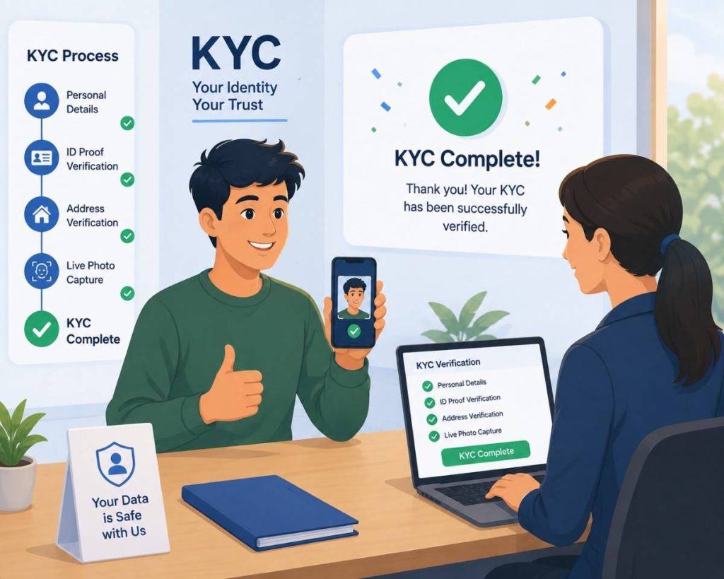 Complete KYC and Loan Documentation Complete KYC and Loan Documentation