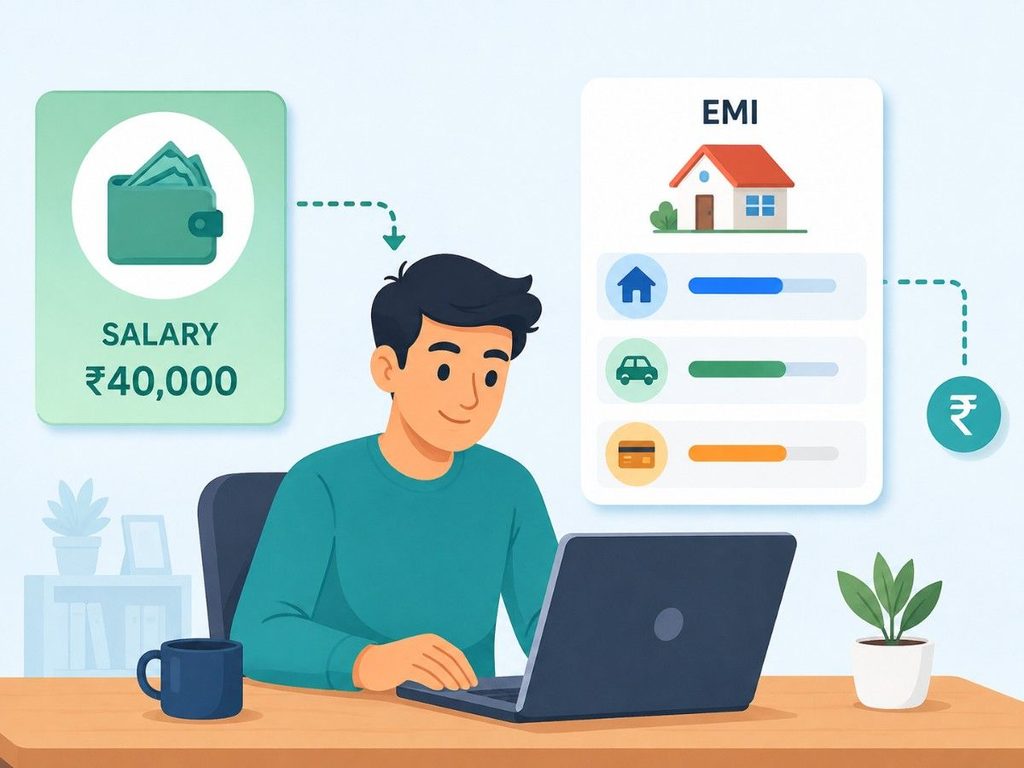 EMI on a ₹40,000 Salary EMI on a ₹40,000 Salary