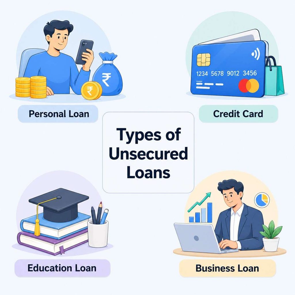 Types of Unsecured Loans