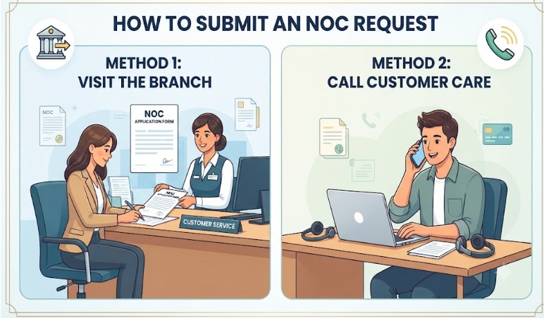 Submit an NOC request Submit an NOC request